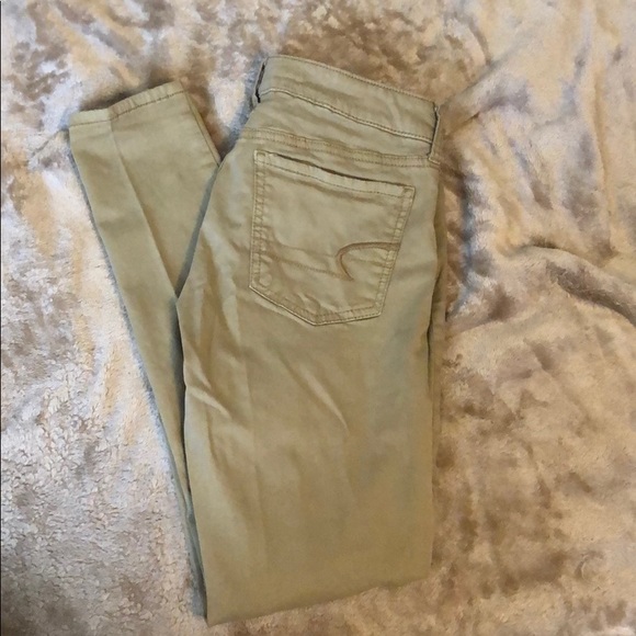 Tan skinny jeggings - Picture 3 of 3